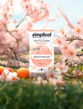 simplicol präsentiert: Exklusive LIMITED EDITION Peach Splash!