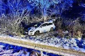 Feuerwehr Mainz: FW Mainz: Massenkarambolage nach Schneefall auf der A 60