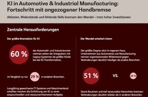 BearingPoint GmbH: Automobil- und Industrieproduktion im KI-Vergleich: Altlasten, Ambitionen und Kompetenzlücken