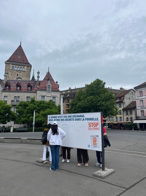 Communiqu&eacute;: &laquo;La population lausannoise se mobilise contre les d&eacute;chets sauvages&raquo;
