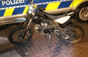 Kreispolizeibehörde Kleve: POL-KLE: Kevelaer - Eigentümer eines "DirtBike" gesucht