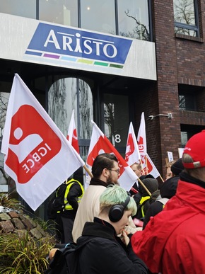 Erneut Warnstreik in Reinickendorf bei Advance Pharma