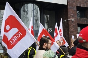IGBCE Nordost: Erneut Warnstreik in Reinickendorf bei Advance Pharma