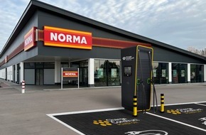 Charge Construct: Charge Construct stattet NORMA mit Schnellladeinfrastruktur aus