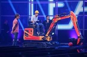 ProSieben: Für ihre Fans spielen Matthias Schweighöfer, Smudo, Joko und Klaas in "TEAMWORK" um 100.000 Euro