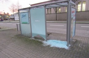 Polizeipräsidium Westpfalz: POL-PPWP: Mehrere Bushaltestellen beschädigt