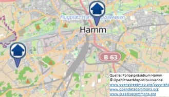 Polizeipräsidium Hamm: POL-HAM: Wohnungseinbruchsradar für die Woche vom 23.07.- 29.07.2018