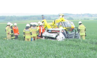 Polizei Wolfsburg: POL-WOB: BMW überschlägt sich zwischen Hoiersdorf und Söllingen