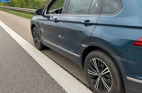 Polizeidirektion Landau: POL-PDLD: A65/Landau - Betrunken in die Mittelleitplanke