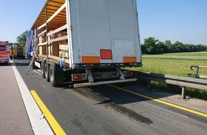 Polizeipräsidium Mittelhessen - Pressestelle Wetterau: POL-WE: Geduld gefragt nach Unfall auf der Autobahn 5