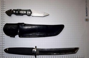 Bundespolizeidirektion Sankt Augustin: BPOL NRW: U-Haftbefehl vollstreckt - Bundespolizei stellt Messer und Drogen sicher