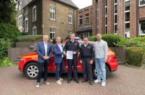 Freiwillige Feuerwehr Hünxe: FW Hünxe: Marc Vinschen zum stellvertretenden Leiter der Feuerwehr Hünxe bestellt
