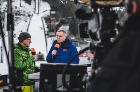 ZDF: "sportstudio live" im ZDF mit Neujahrsspringen der Vierschanzentournee