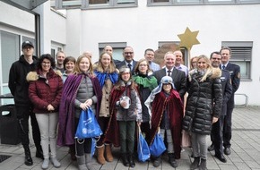 Polizeipräsidium Westpfalz: POL-PPWP: Sternsinger besuchen das Polizeipräsidium Westpfalz