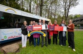 Kinder- und Jugendhospiz Sternenbr&uuml;cke: Ein Bus f&uuml;r die Sternenbr&uuml;cke