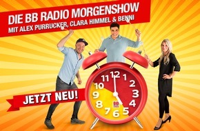 BB RADIO: Neues Trio weckt ab sofort Berlin-Brandenburg / "Die BB RADIO-Morgenshow" - mit Alex Purrucker, Clara Himmel und Benni
