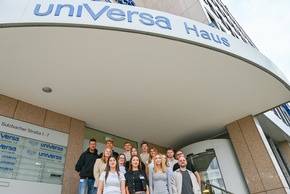 Neuer Ausbildungsjahrgang startete bei der uniVersa