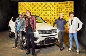 LaPresse Deutschland: Rolling Stones und Jeep® Compass rocken Paris beim Abschlusskonzert der Europa-Tournee