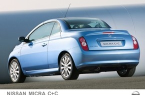 Nissan Switzerland: Nissan Micra C+C: Open-Air-Vergnügen bei jedem Wetter