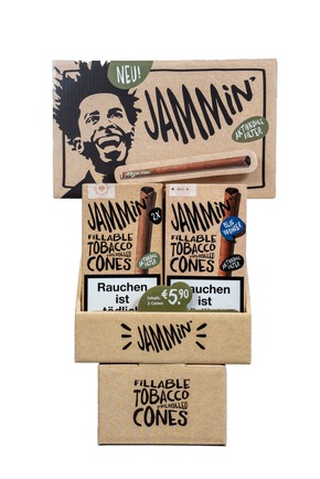 Jammin‘ Tobacco Cones mit Naturdeckblatt – eine echte Ansage