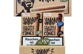 Arnold André GmbH: Jammin‘ Tobacco Cones mit Naturdeckblatt – eine echte Ansage