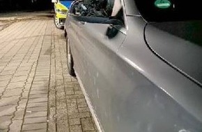 Polizeiinspektion Rotenburg: POL-ROW: ++ Mercedes durch Böller beschädigt - Polizei bittet um Hinweise ++ Fußgängerin beim Gassigehen angefahren ++ Fußgängerin beim Gassigehen angefahren ++