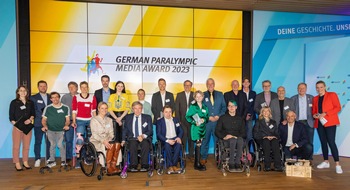Deutsche Gesetzliche Unfallversicherung (DGUV): German Paralympic Media Award zum 22. Mal verliehen / Herausragende Berichterstattung über den Behindertensport ausgezeichnet
