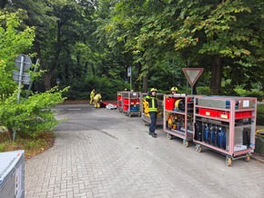 FW Datteln: Gefahrstoffeinsatz sorgt für Evakuierungsmaßnahmen