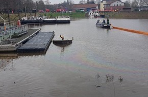 Polizeiinspektion Nienburg / Schaumburg: POL-NI: Nienburg/Verden-Sportboot im Hafen gesunken