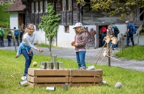 Ballenberg - Freilichtmuseum der Schweiz: Schwingen und Sporteln auf dem Ballenberg / Freilichtmuseum startet am Gründonnerstag, 6. April 2023, in die neue Saison