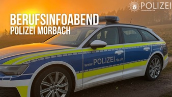 Polizeidirektion Trier: POL-PDTR: Berufsinformationsabend bei der Polizei Morbach