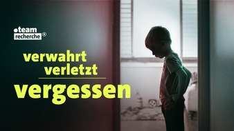 MDR Mitteldeutscher Rundfunk: &bdquo;Verwahrt, verletzt, vergessen &ndash; Abgestempelt als Systemsprenger&ldquo;: Neue &bdquo;team.recherche&ldquo;-Doku des MDR im Ersten