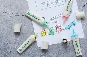 edding Gruppe: Neu: edding Textmarker in Pastellfarben mit Blauem Engel