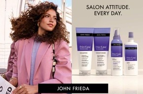 Kao Corporation: John Frieda pr&auml;sentiert globalen Marken Relaunch / Die ikonische Haarpflegemarke von Kao zeigt sich ab M&auml;rz runderneuert im Handel