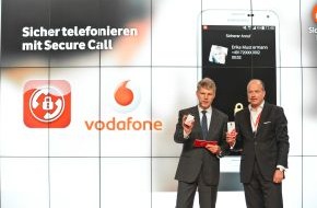 Vodafone GmbH: Secure Call: Vodafone zeigt erstes Hochsicherheits-Telefonat auf der IFA