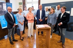 Polizei Münster: POL-MS: Demokratische Resilienz stärken - HSPV und Polizei Münster schließen Kooperationsvereinbarung mit Villa ten Hompel