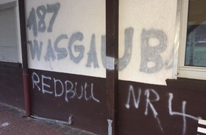 Polizeidirektion Pirmasens: POL-PDPS: Vereinsheim erneut mit Graffiti beschmiert