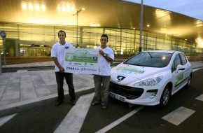 Peugeot Deutschland GmbH: Peugeot Umweltmeisterschaft / Siegerteam schaffte 2.060 Kilometer mit 60 Liter Diesel