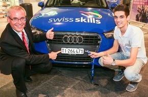 Debrunner Acifer AG: Le Debrunner Acifer Trophy est décerné à Blerton Ahmeti, de Paradiso (TI) / SwissSkills soutient le Debrunner Acifer Trophy (IMAGE)