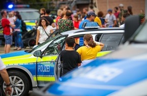 Polizeipräsidium Südhessen: POL-DA: Darmstadt / Südhessen: Ein Tag voller strahlender Gesichter / Über 8.000 Besucherinnen und Besucher beim Sommerfest der Polizei