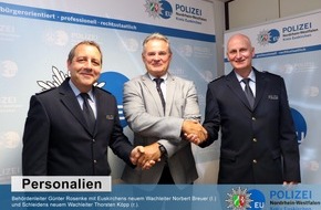 Kreispolizeibehörde Euskirchen: POL-EU: In eigener Sache: Zweifacher Wachleiter-Wechsel