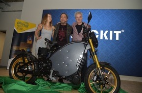 eROCKIT Group: Pedalbetriebenes Elektromotorrad: Weltpremiere des neuen eROCKIT