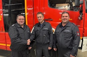 Freiwillige Feuerwehr Tönisvorst: FW Tönisvorst: neue Führungskraft für die Tönisvorster Wehr