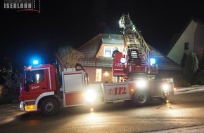 Feuerwehr Iserlohn: FW-MK: Kaminbrand