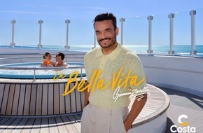 Costa Kreuzfahrten: Costa startet zweite Kampagne mit Giovanni Zarrella: "La Bella Vita mit Giovanni Zarrella" geht in die n&auml;chste Runde