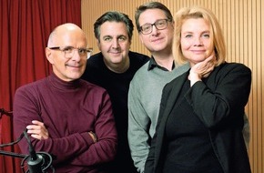 ARD Presse: Comedy-Crime-Hörspiel ''Jagd auf Fantomas" mit Annette Frier, Christoph Maria Herbst, Bastian Pastewka und Kai Magnus Sting