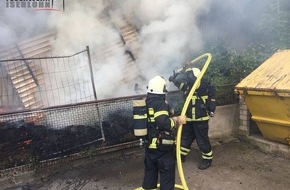 Feuerwehr Iserlohn: FW-MK: Brandeinsatz