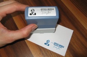 Office World AG: Office World conforte ses compétences avec le créateur de tampons