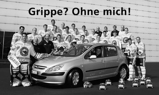 Berna Biotech AG: Grippe? Ohne mich! Die SCB-Spieler machen's vor.