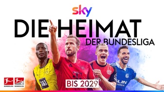 Sky Deutschland: Sky Deutschland bleibt bis 2029 das Zuhause der Bundesliga und der 2. Bundesliga: mit 80 Prozent aller Spiele exklusiv bei Sky Sport